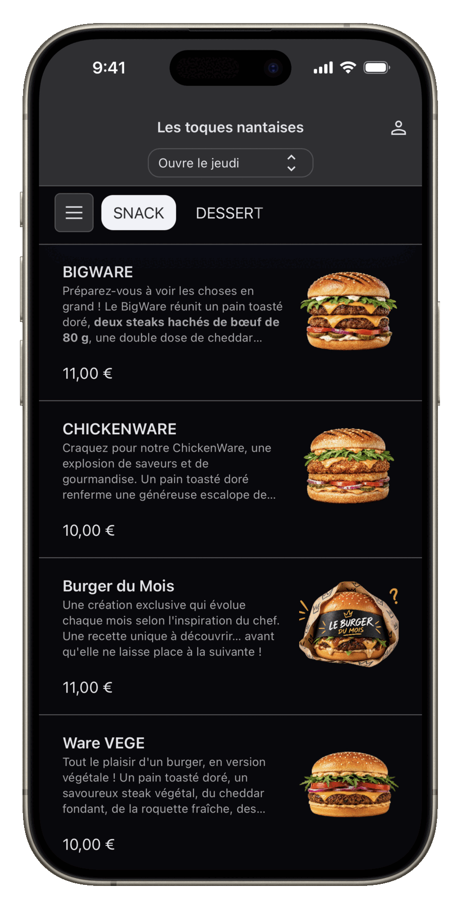 Commande en ligne Disco Frites