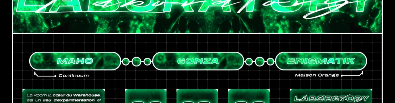 Warehouse Laboratory #4 - MAHØ, Gonza, Enigmatik