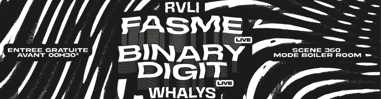 FA7 Crew + FASME live + Binary Digit + Scène 360°- Boiler Room !