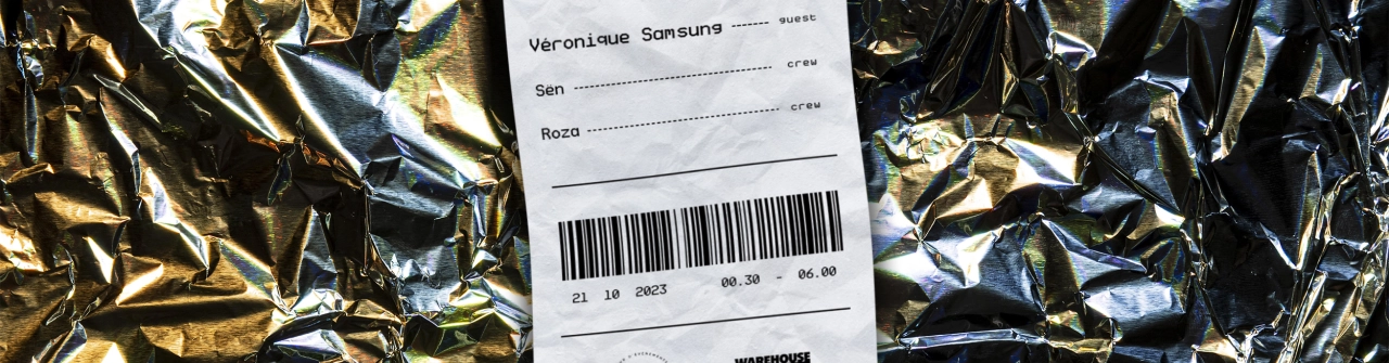 Standard invite Veronique Samsung & Crew @Warehouse R2