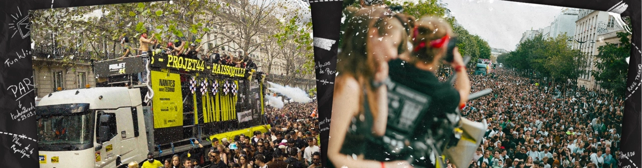 Avant-Première du reportage : Nantes au 25 ans de la Techno Parade