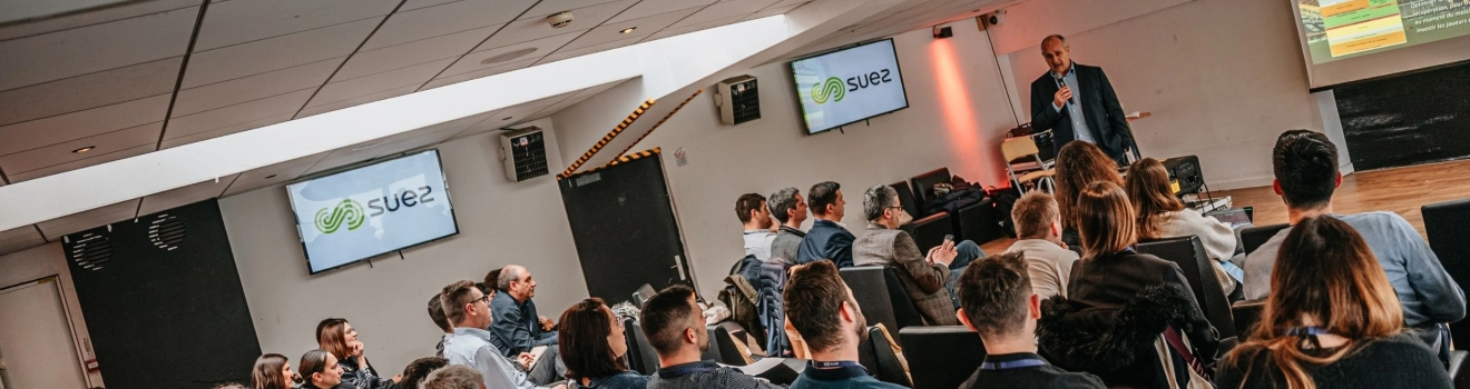 Suez choisit le Warehouse pour une journée de conférences et de convivialité