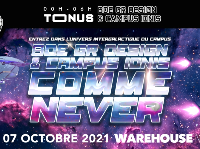 Tonus GR Design, Campus IONIS - Never Experience