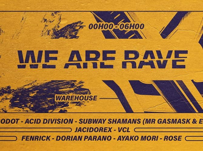 We Are Rave - Jacidorex, Axel Picodot, Subway Shamans