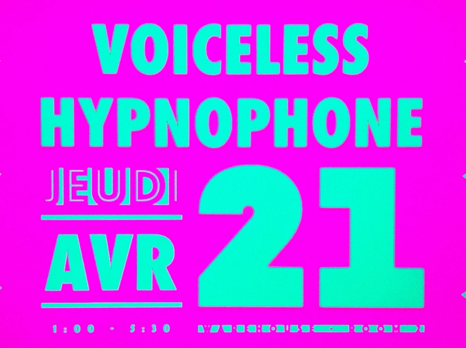 Voiceless & Hypnophone