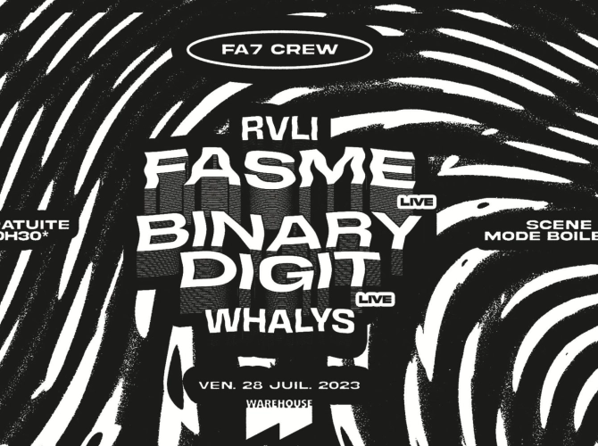FA7 Crew + FASME live + Binary Digit + Scène 360°- Boiler Room !