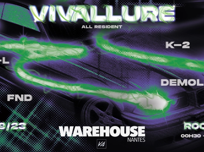 Vivallure w/ All Resident // Warehouse Room 2