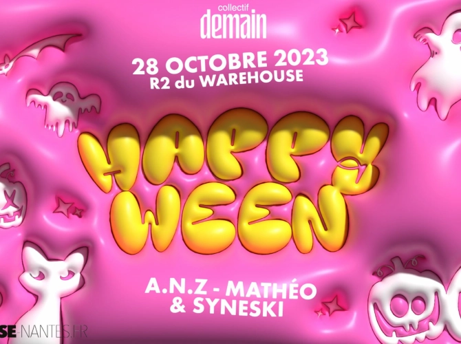 Happy Ween by Collectif Demain w/ Mathéo, ANZ & Syneski