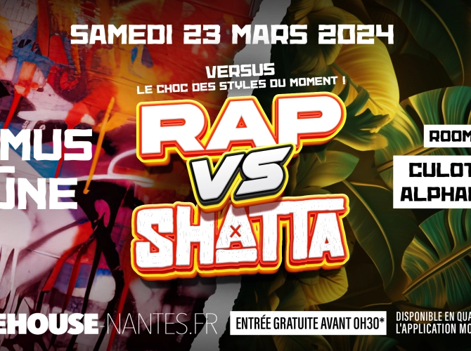 Versus : Rap vs. Shatta - Nouveau concept !