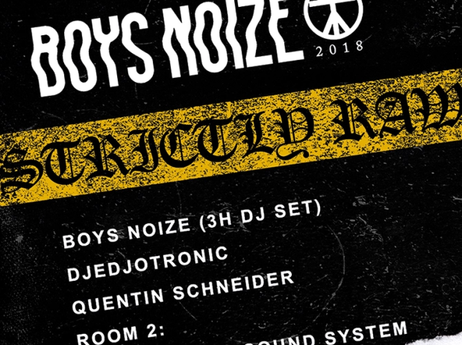 UNDER. BOYS NOIZE