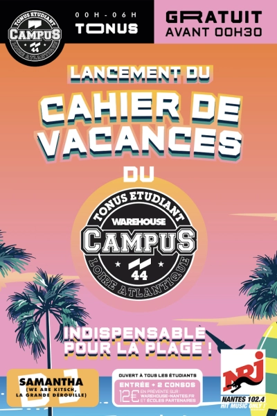 Tonus - Lancement du Cahier de Vacances