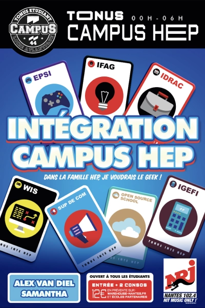 Tonus HEP - Intégration du Campus HEP