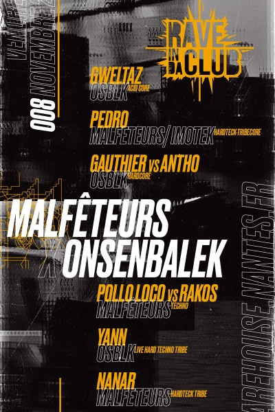 Malfêteurs x Osenbalek