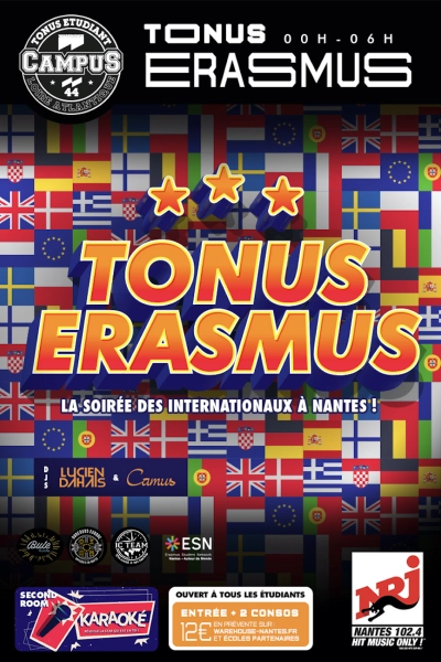 Tonus Erasmus [Ouvert à tous les étudiants]