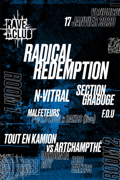 Rave in Da Club - Radical Redemption, N-Vitral, Section Grabuge