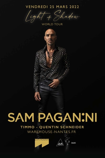 Sam Paganini “Light + Shadow” World Tour