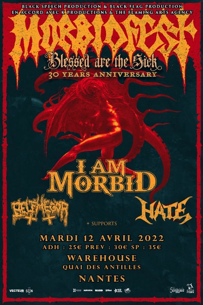 Morbidfest 2022 - I Am Morbid, Belphegor, Hate