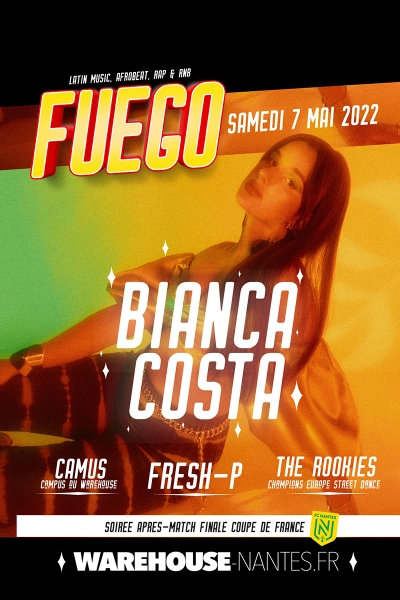 Fuego - Bianca Costa, The Rookies