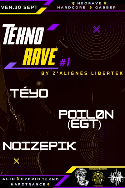 Tekno Rave #1 by Z'Alignés Libertek
