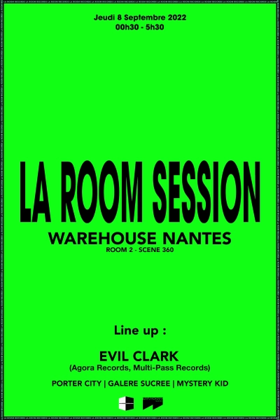 La Room Session - Evil Clark, Porter City, Galère Sucrée, Mystery Kid