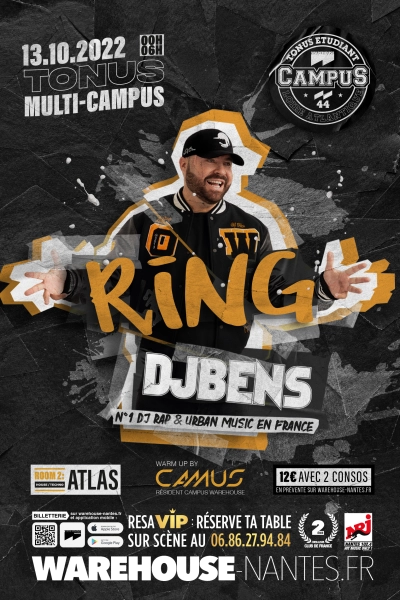 Tonus Multi Campus - RING w/ DJ BENS