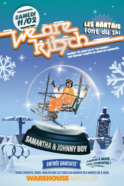 We Are Kitsch - Les nantais font du ski