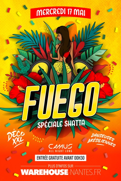 FUEGO - Soirée spéciale Shatta