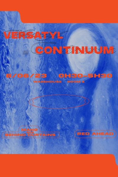 Versatyl invite Continuum @Warehouse Room 2