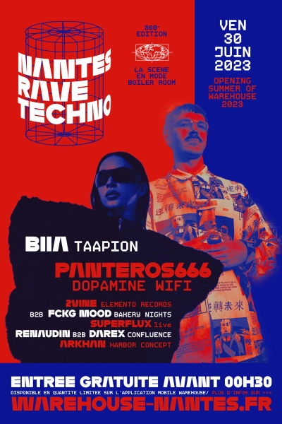 Nantes Rave Techno en mode 360° - Boiler Room !