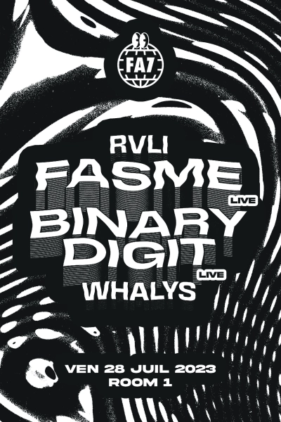 FA7 Crew + FASME live + Binary Digit + Scène 360°- Boiler Room !