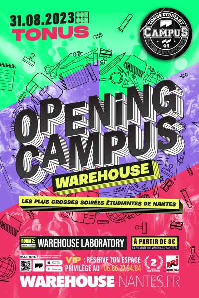 Tonus - Opening Campus du Warehouse
