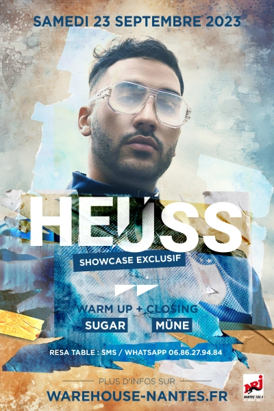 HEUSS en showcase exclusif à Nantes !