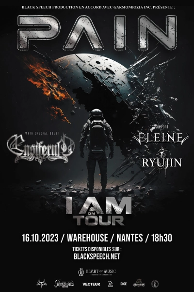 CONCERT - Pain / Ensiferum / Eleine / Ryujin