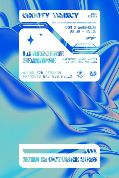 La Bergerie invite Seanapse @Warehouse Room 2