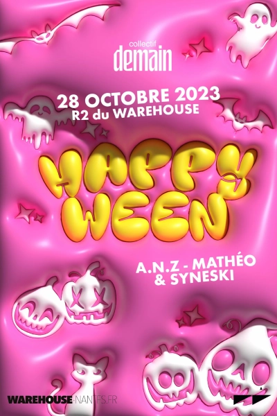 Happy Ween by Collectif Demain w/ Mathéo, ANZ & Syneski