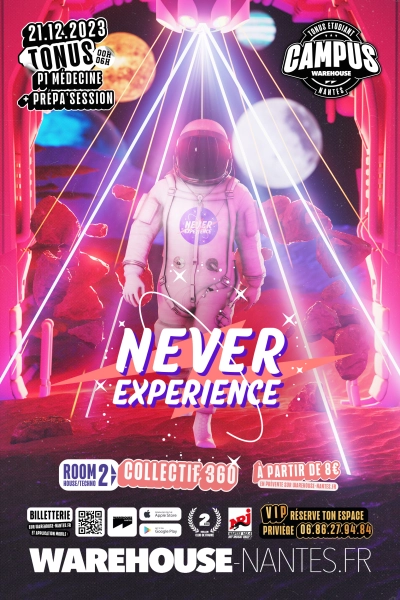 Tonus Never Experience - P1 Médecine, Prepa'Session