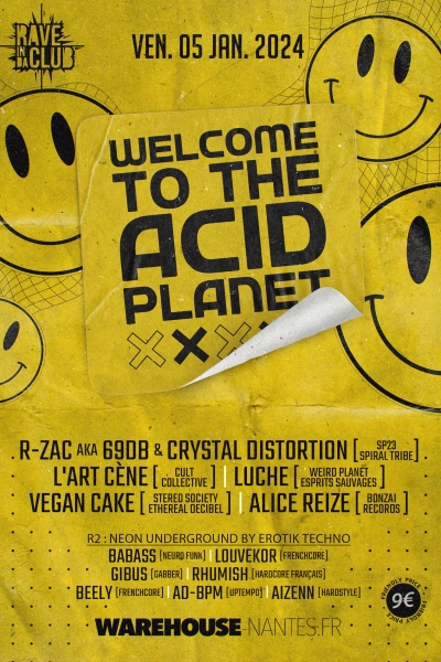 Rave In Da Club : Welcome to the Acid Planet