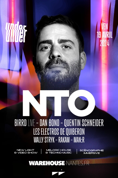 Under : NTO, Birrd, Dan Bono, Quentin Schneider, Electros de Quiberon