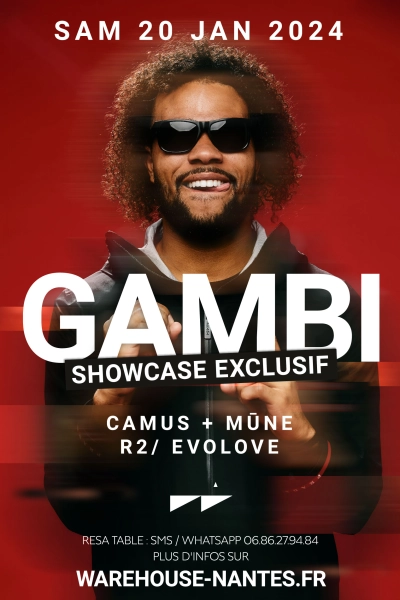 GAMBI en showcase exclusif !