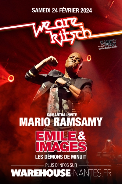 We Are Kitsch invite Mario Ramsamy (Emile & Images)