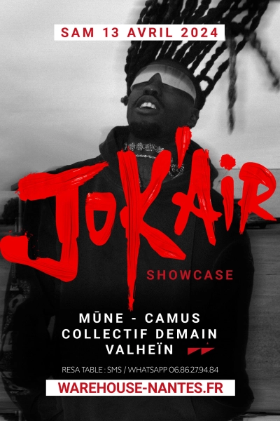 JOK'AIR en showcase exclusif à Nantes !