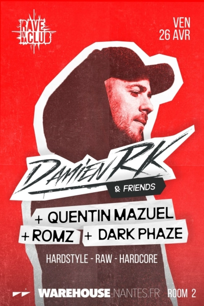 Rave In Da Club w/ Damien RK & Friends