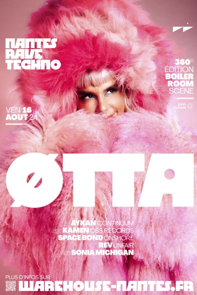 Nantes Rave Techno w/ ØTTA, Aykan, Kamen, Space Bond, Rev, Sonia Michigan