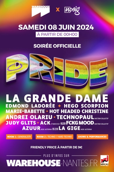 Pride 2024 - Soirée officielle