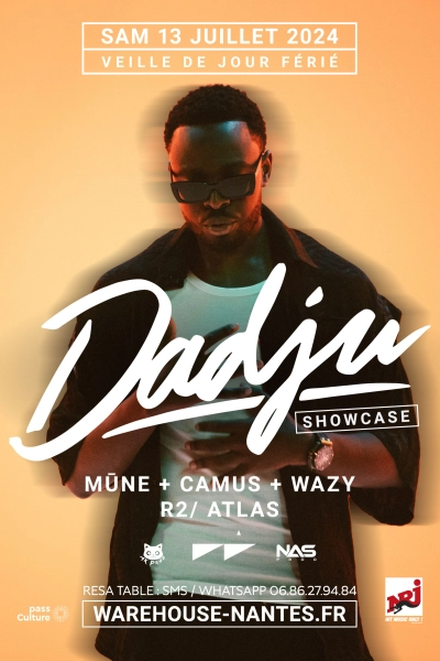 Dadju en showcase à Nantes ! - Veille de jour férié