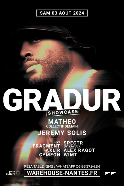 Gradur en showcase exclusif à Nantes !