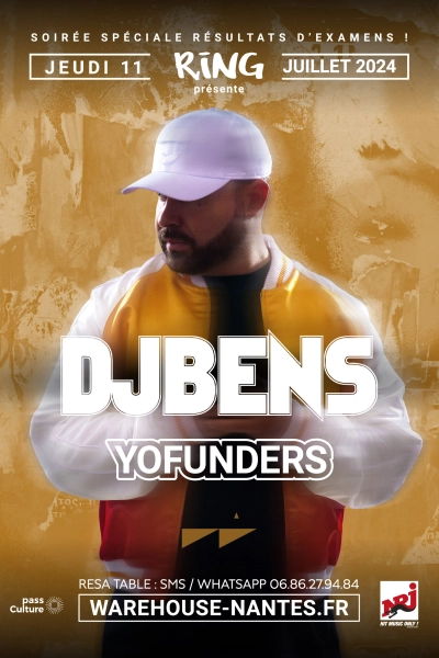 Ring invite DJ Bens