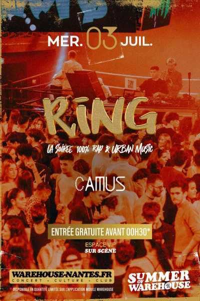 RING #1 (Summer of Warehouse - Opening)