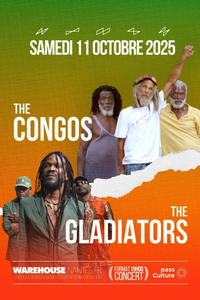 The Congos & The Gladiators en concert à Nantes !