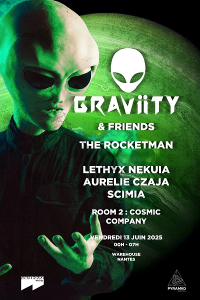 GRAViiTY & Friends w/ Protokseed, The Rocketman, Lethyx Nekuia & (many) More